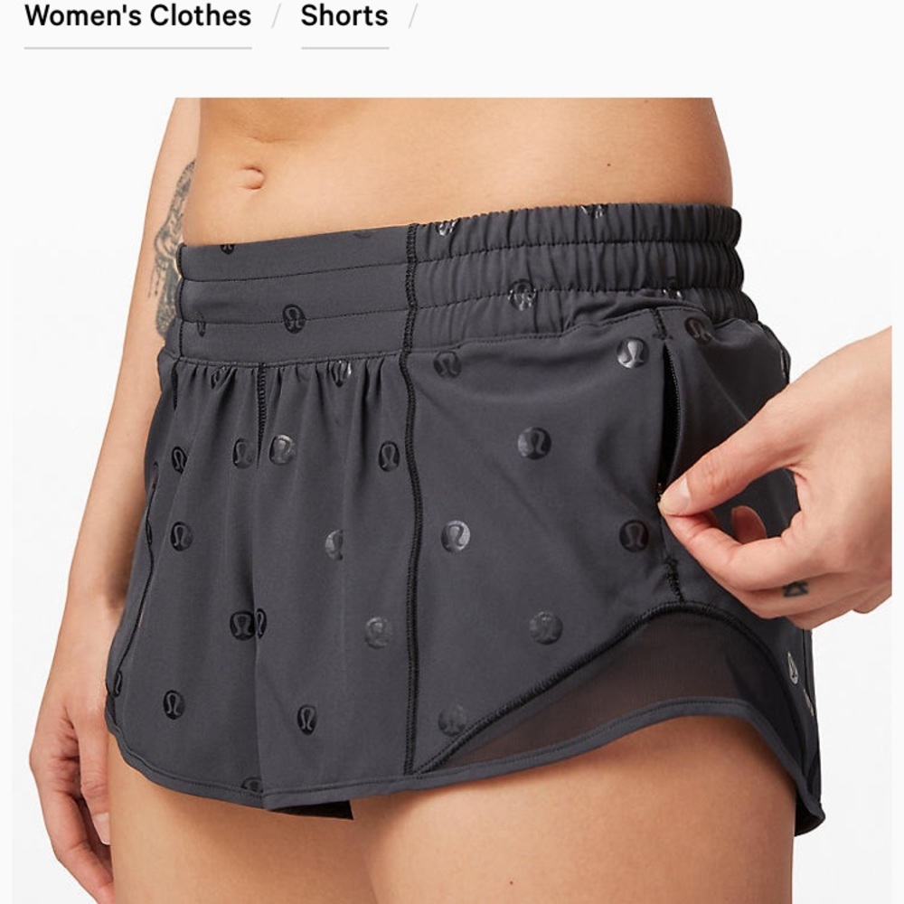 Lululemon Hotty Hot shorts 2.5 inseam